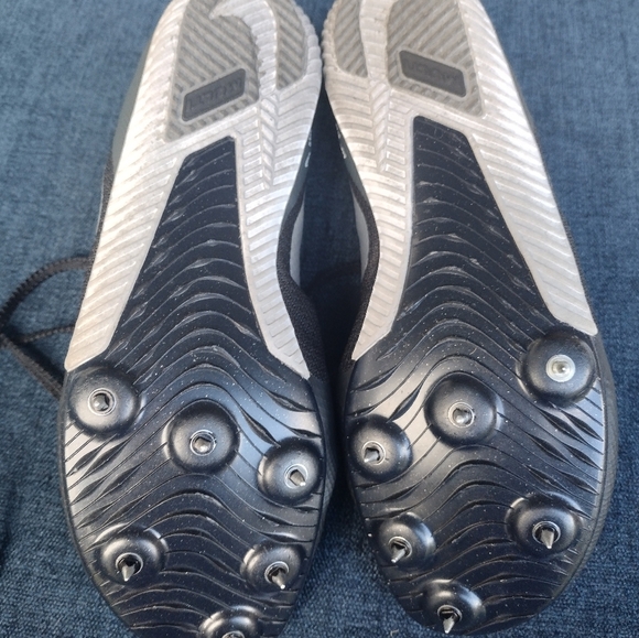 NIKE RIVAL Men's Size 7.5 Sprinting Multi Track & Field Black Spikes DC8749-001 - Picture 9 of 11